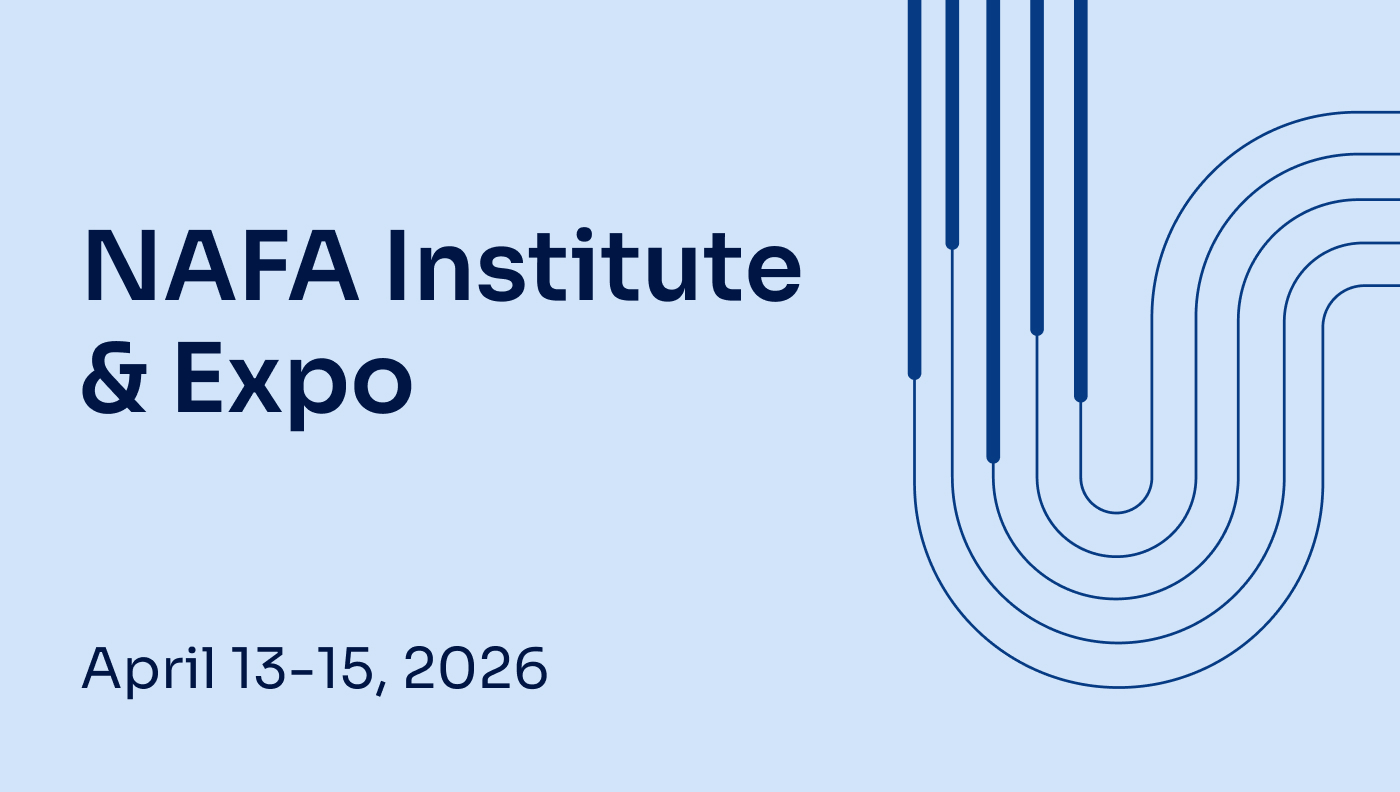 NAFA Institute & Expo 2026-1 NAFA Institute & Expo, April 13-15, 2026