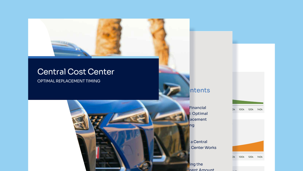 first three pages of the white paper Central Cost Center: Optimal Replacement Timing