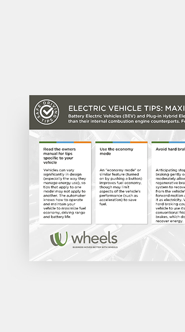 EV Tips Maintenance