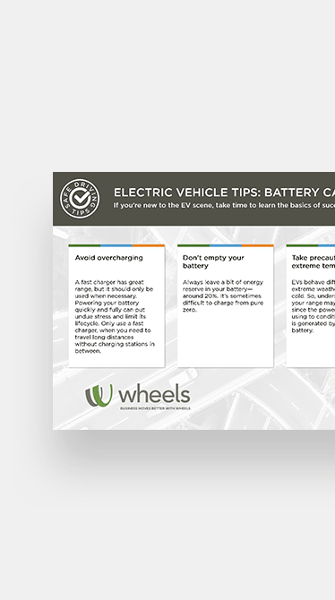EV battery care
