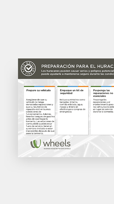 Hurricane Prep Spanish