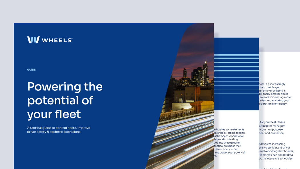 First three pages of Powering The Potential of your Fleet Report