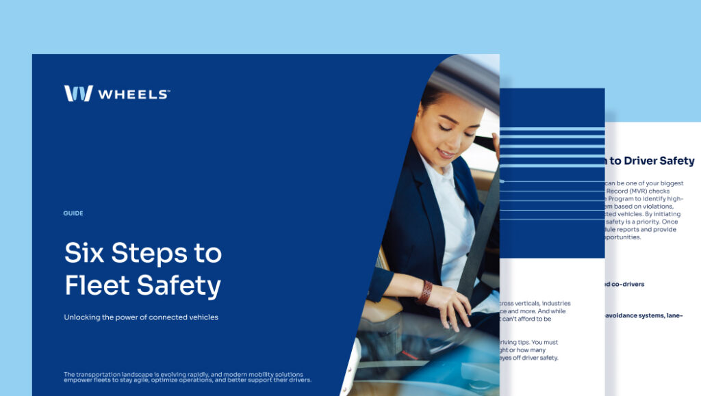 first three pages of the Six Steps to Fleet Safety Guide