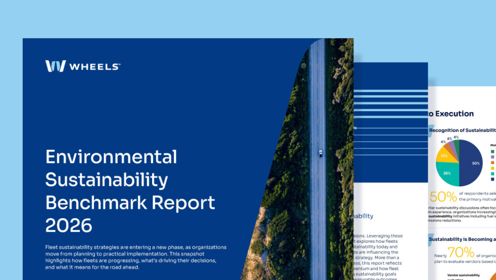first three pages of environmental sustainability benchmark report 2026