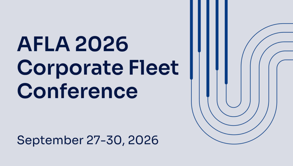 AFLA 2026 Corporate Fleet Conference, September 27-30, 2026