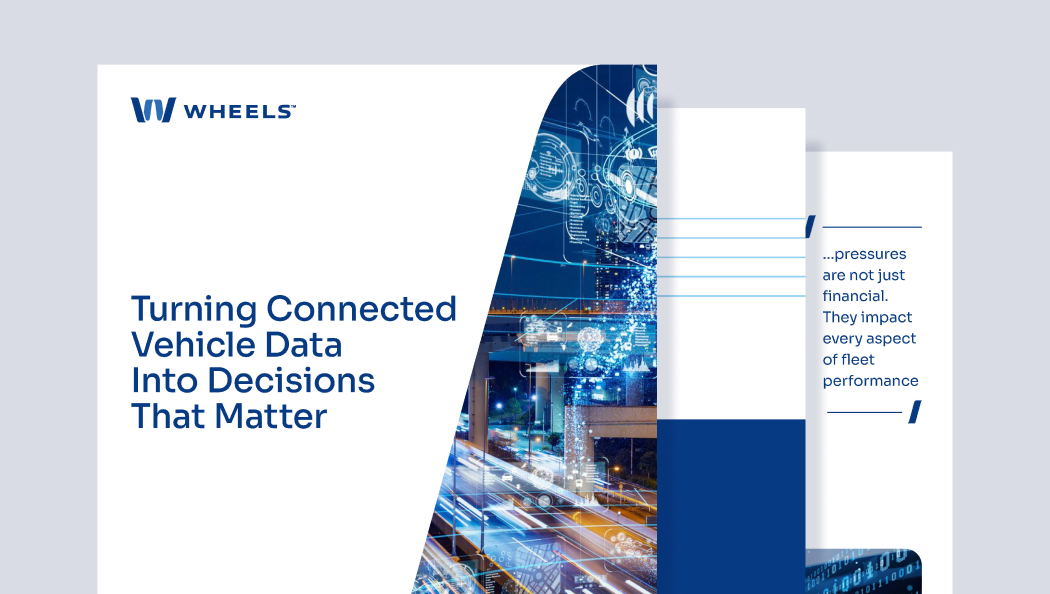 first three pages of the Turning Connected Vehicle Data into Decisions that Matter Whitepaper